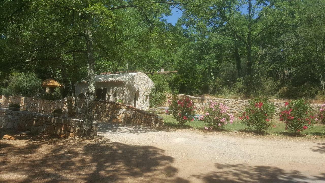 Le Donjon Des Combes Et Son Spa Fayence Buitenkant foto